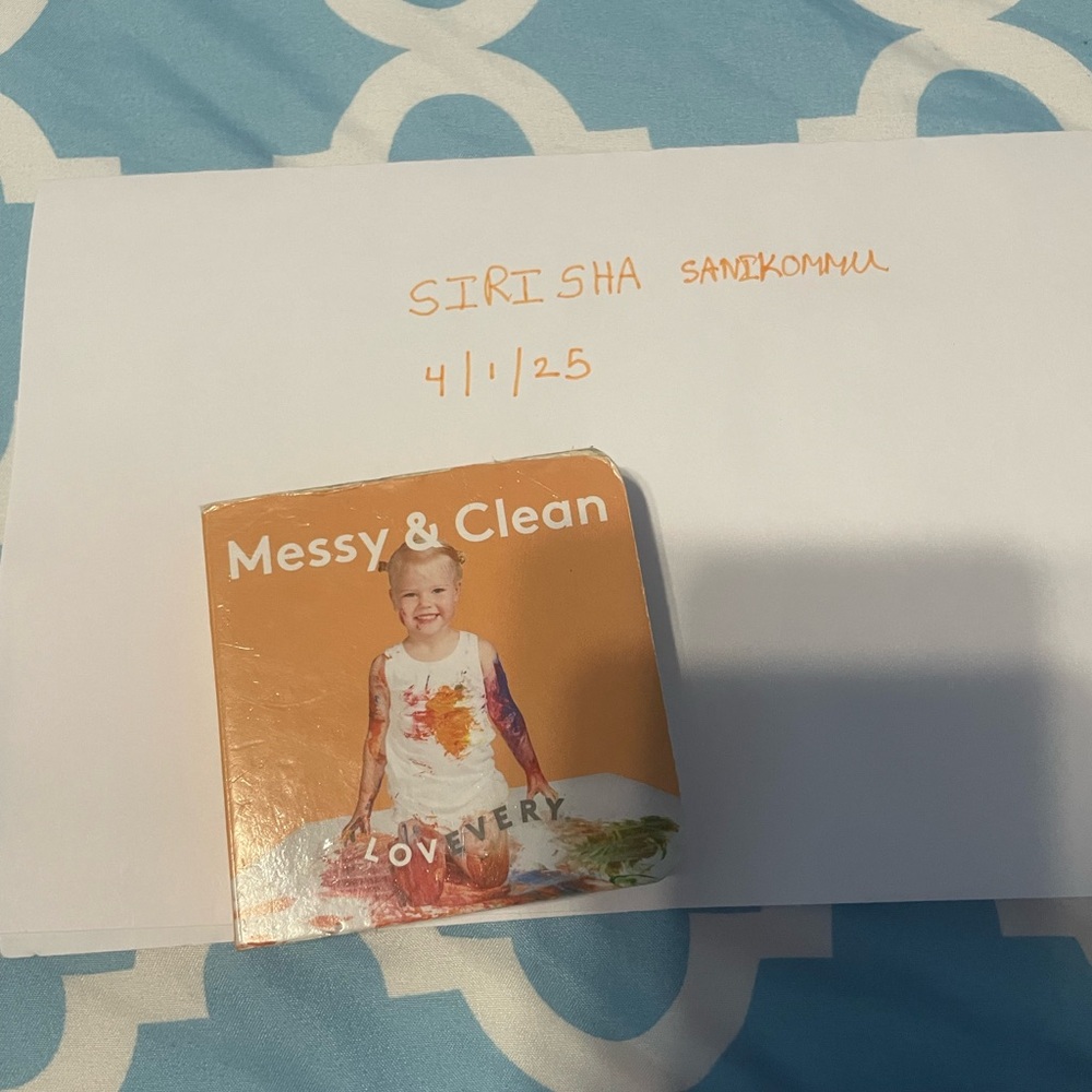 Lovevery mini Clean and Messy Book